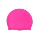 Elastic Silicone Solid Swimming Cap