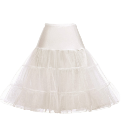 2PCS Snow White  Dress & White Petticoat